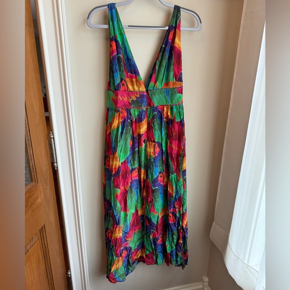BNWT Farm Rio toucans midi dress, size medium - Picture 3 of 5